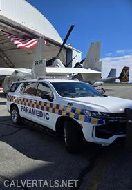 CALS MEDIC 101 providing stand-by coverage for the event at PAX Naval Air Station.